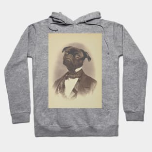 Gentleman Pug Hoodie